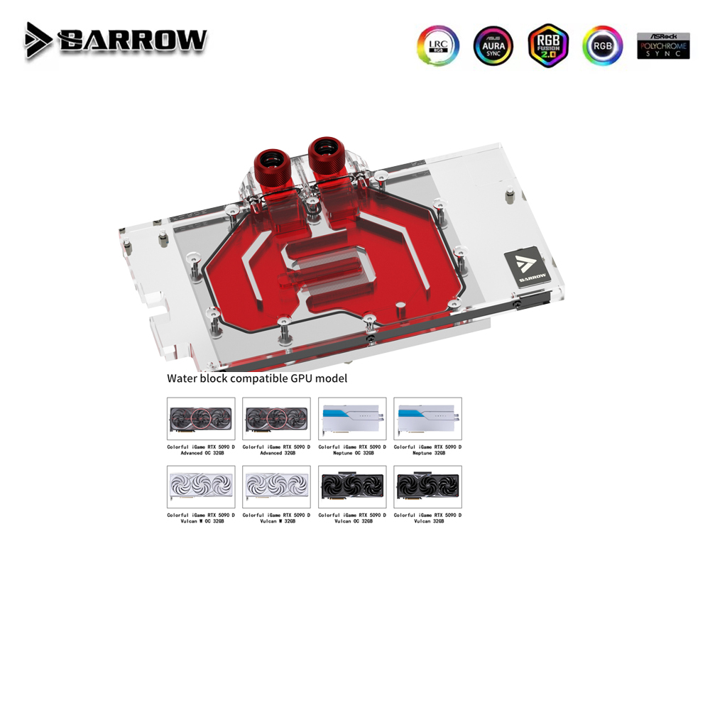 Rtx 5090 32Gb - Barrow GPU Block For Colorful iGame