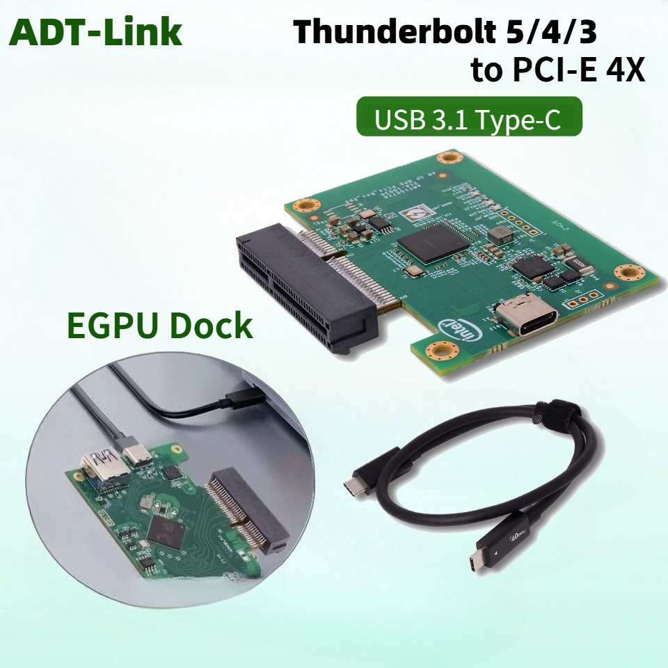 Gpu External Dock Egpu Thunderbolt 4 - Thunderbolt 5/4 To PCIE 4X External