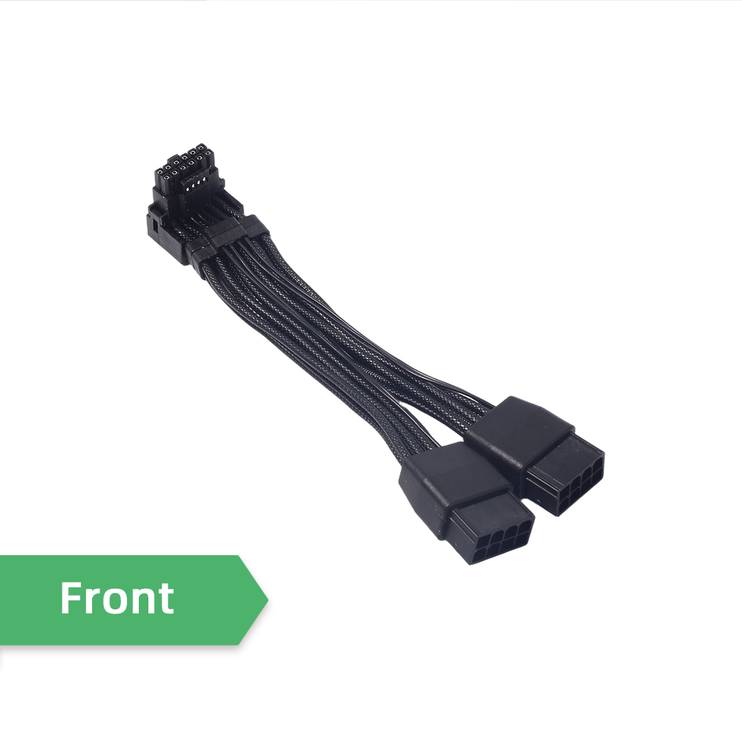 PCIE 5.0 Interface Downward 2X - Dual 8Pin To 16Pin 12Vhpwr Cable 评论和价格