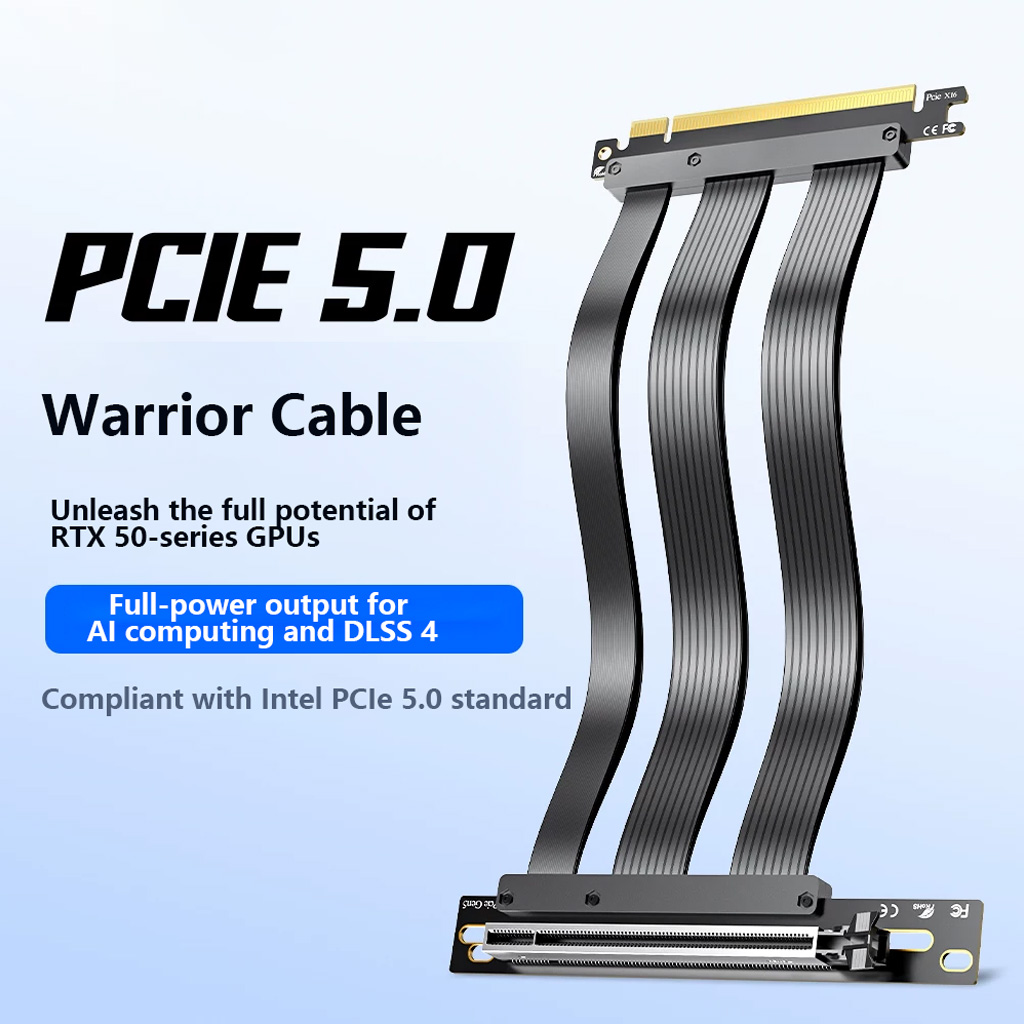 PCI‑E 5.0 X16 GPU Riser Cable  - Pcie 5.0 Gpu Riser Cable 评论和价格
