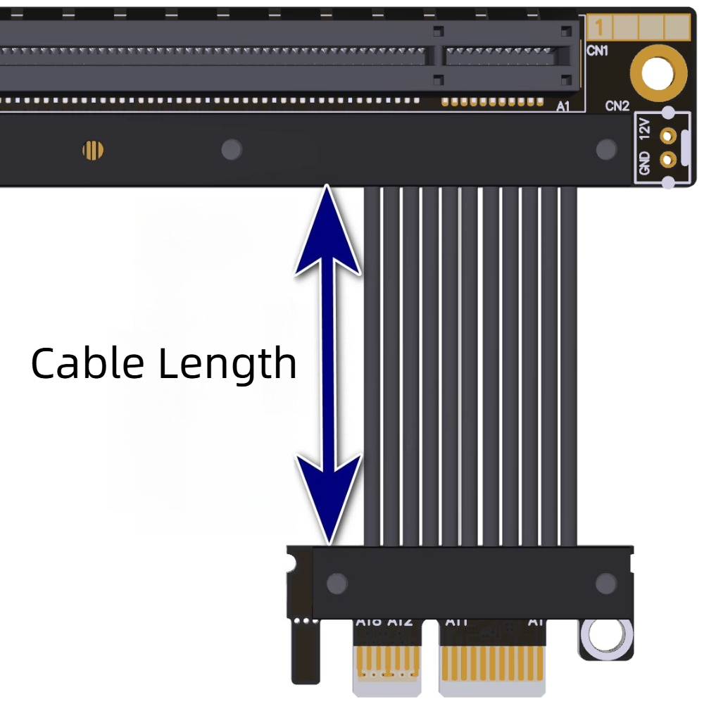 ADT-Link PCIe 5.0 X16 to X1 Ri - Pcie 5.0 Gpu Riser Cable 评论和价格