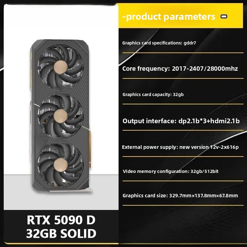 RTX 5090 D 32GB AI accelerated - Rtx 5090 32Gb 评论和价格