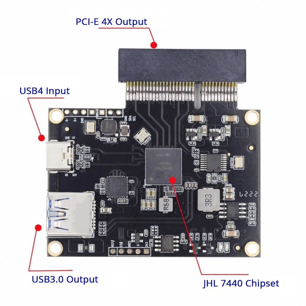 Thunderbolt 5/4 To PCIE 4X Ext - Gpu External Dock Egpu Thunderbolt 4 评论和价格