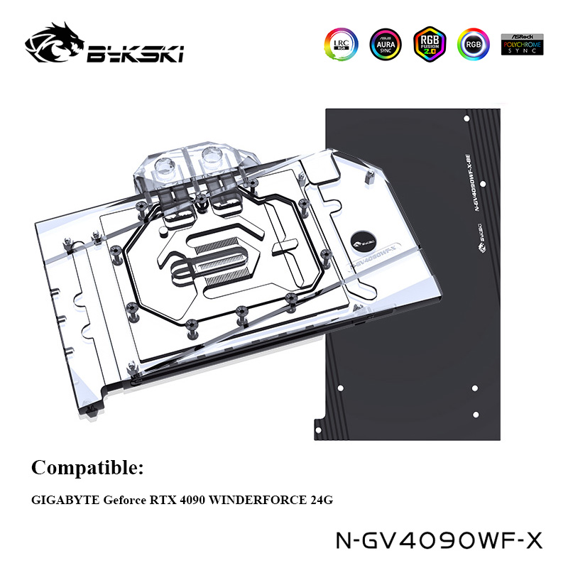 Bykski GPU Water Block For GIG - Rtx 4090 Water Block 评论和价格