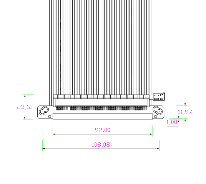 Dual Reverse Pcie 4.0 Riser Ca - Itx Gpu Riser Pcie 4.0 16X 评论和价格