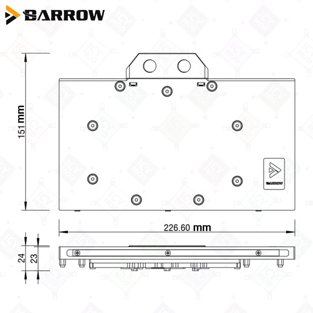 Barrow  GPU Water Cooler Block - Rtx 4090 Water Block 评论和价格