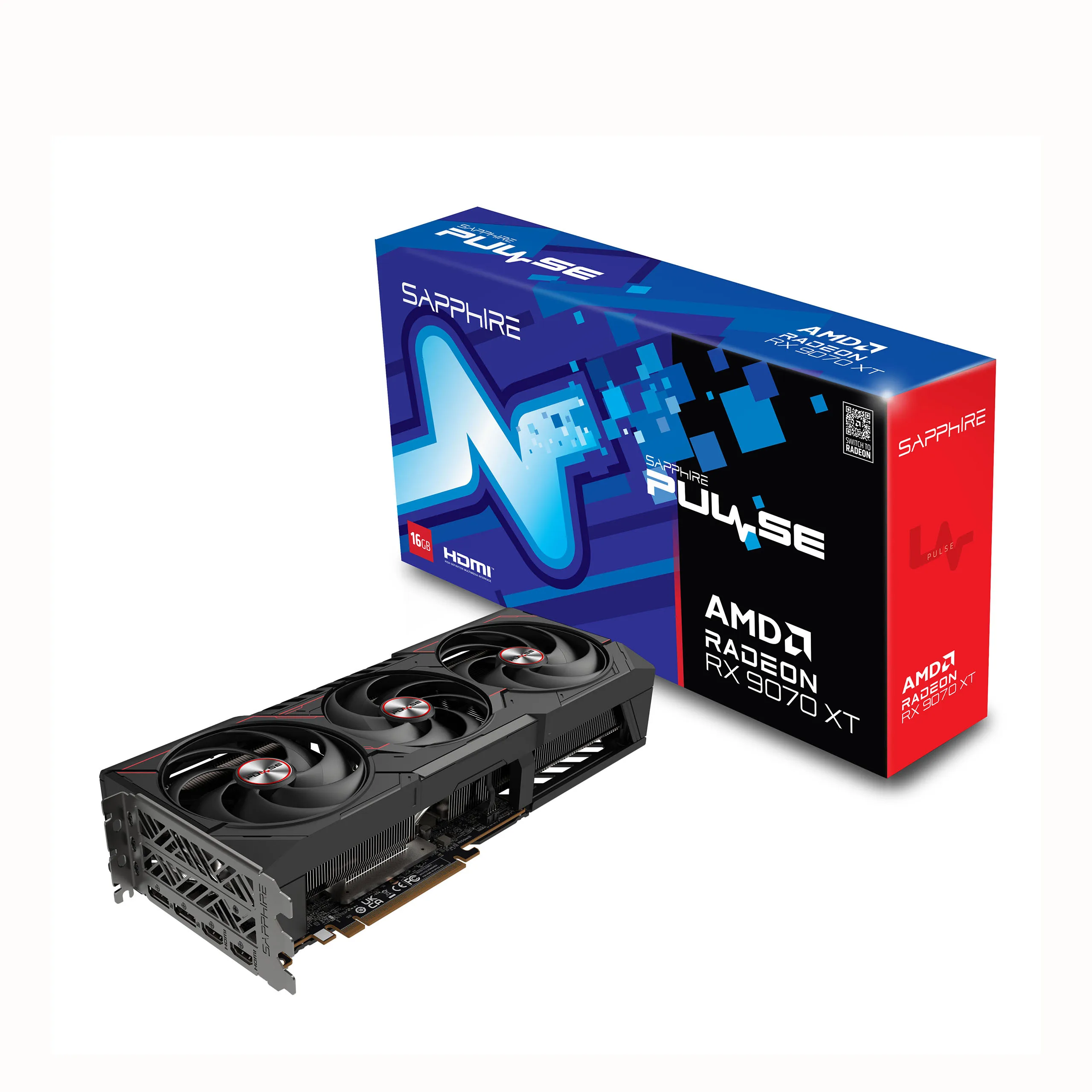 2025 New SAPPHIRE PULSE  Radeo - Rx 9070 16Gb 评论和价格