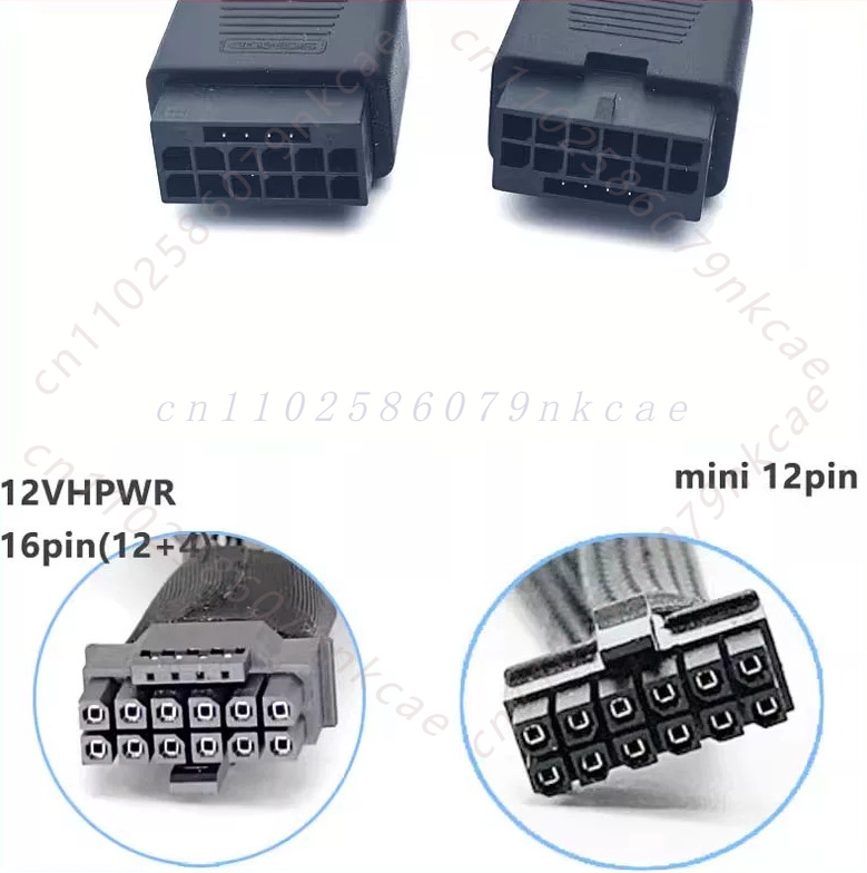 12VHPWR 16Pin Female to Dual 8 - Dual 8Pin To 16Pin 12Vhpwr Cable 评论和价格