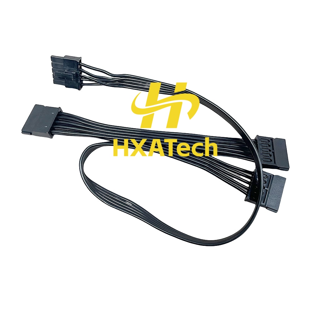 HXATech- 12VHPWR 16pin CPU 8pi - Dual 8Pin To 16Pin 12Vhpwr Cable 评论和价格
