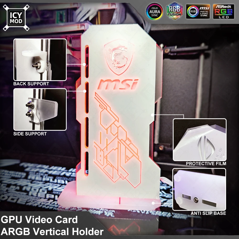 Video Card Bracket Customizabl - Desktop Gaming Gpu 32Gb 评论和价格