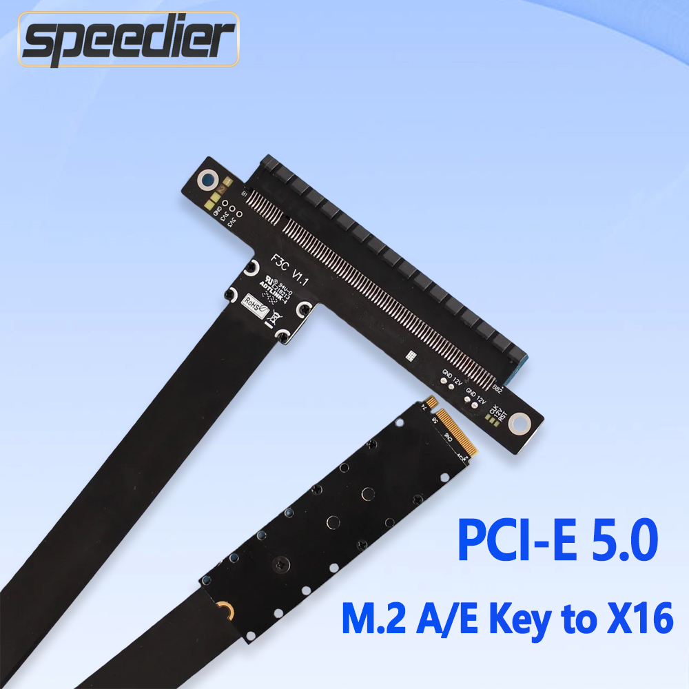 PCIe 5.0 X16 To M.2 NVMe Key M - Pcie 5.0 Gpu Riser Cable 评论和价格