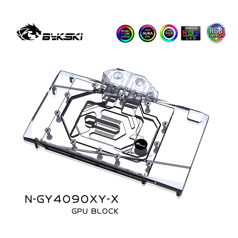 Bykski N-GY4090XY-X GPU Block  - Rtx 4090 Water Block 评论和价格